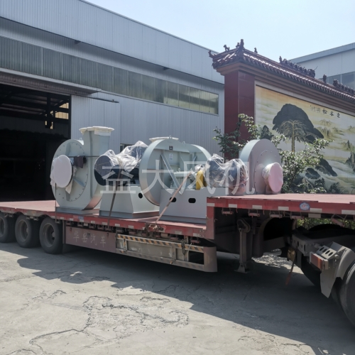 90kw防爆离心通风机输送氯乙烯